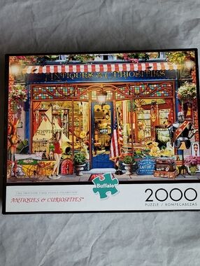 New/Sealed Buffalo Antiques & Curiosities Puzzle